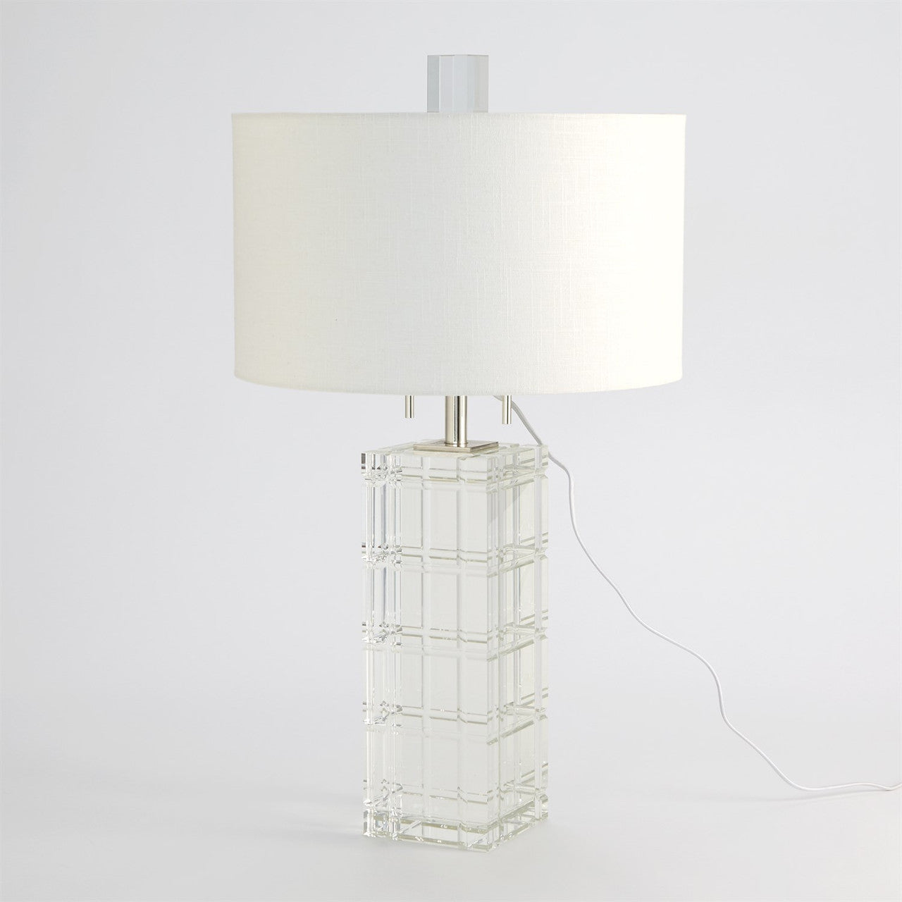 Global Views Crystal Plaid Lamp 8.82981