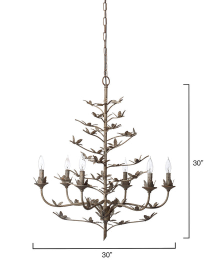 Jamie Young Blooming Chandelier 5BLOO-RUST