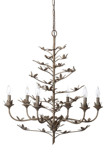 Jamie Young Blooming Chandelier 5BLOO-RUST