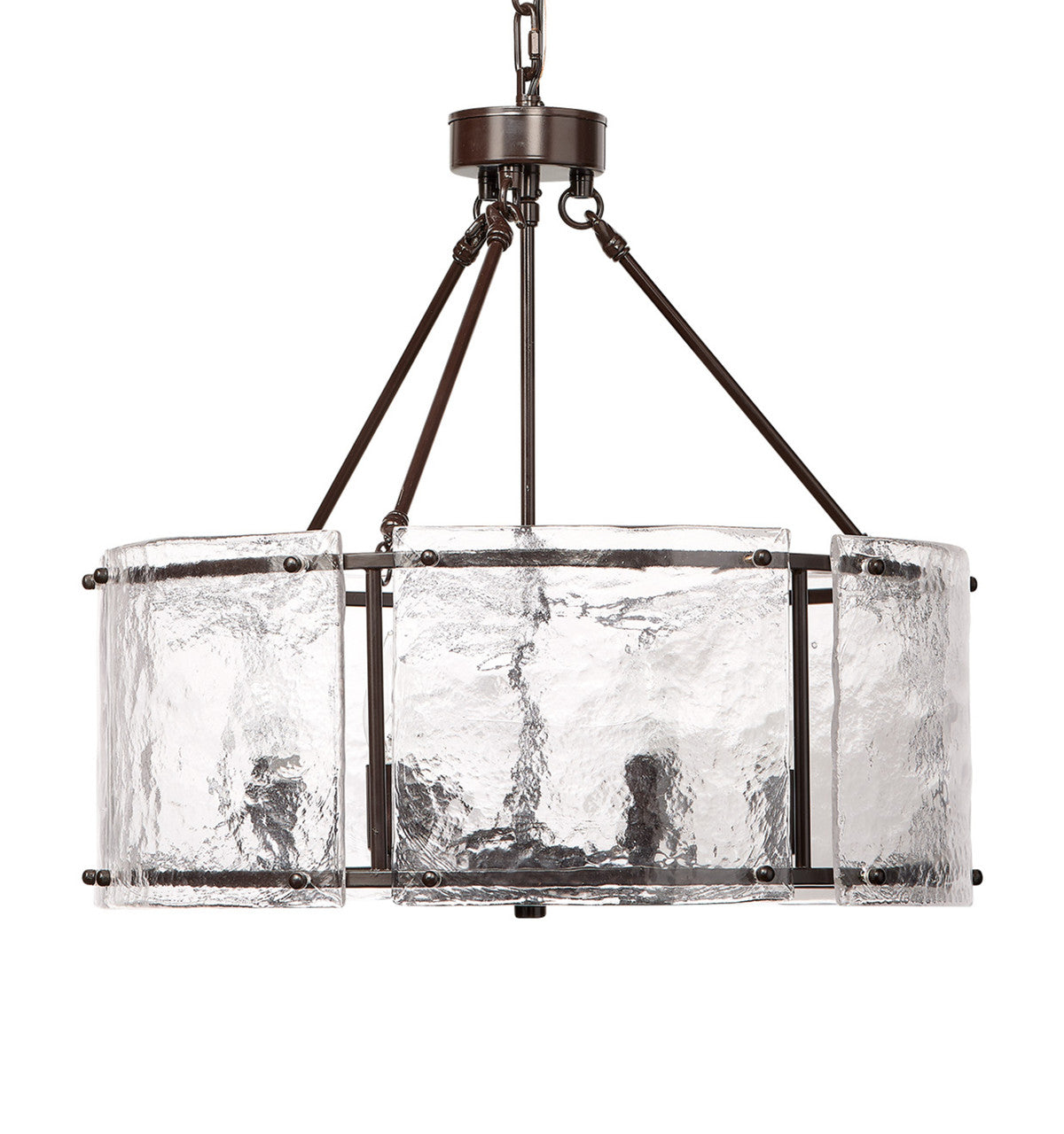 Jamie Young  Glenn Large Round Chandelier 5GLEN-LGOB