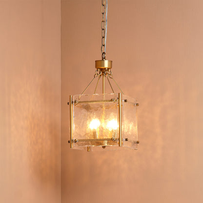 Jamie Young Glenn Small Square Chandelier AB  5GLEN-SMAB