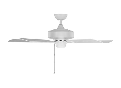 Generation Lighting  Fans Linden 44" Ceiling Fan in Matte White 5LDO44RZW