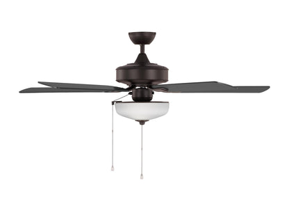 Generation Lighting  Fans Linden 52" Ceiling Fan in Bronze 5LDO52BZD