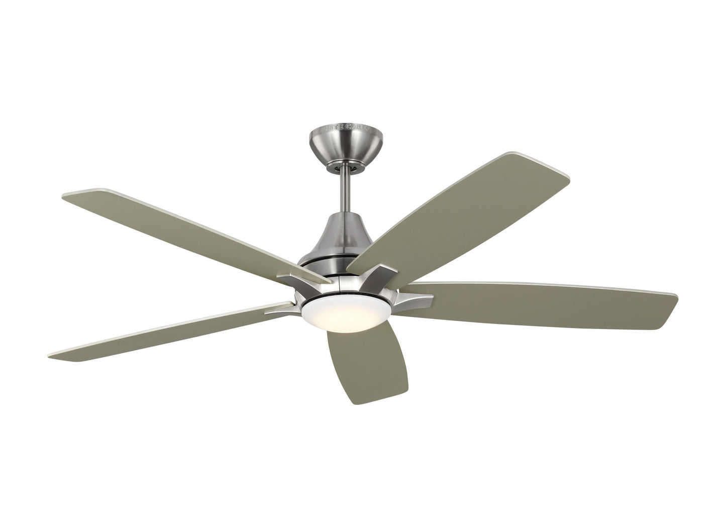 Generation Lighting  Fans Lowden 52" Ceiling Fan in Brushed Steel 5LWDR52BSD