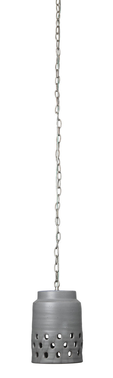 Jamie Young Tapered Perforated Pendant 5PERF-LONGGR