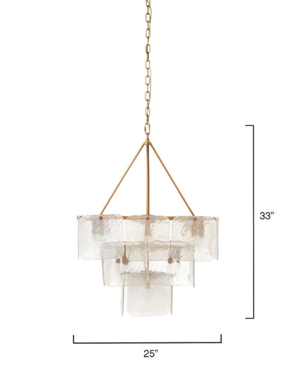 Jamie Young Perignon Three Tier Chandelier 5PERI-CHAB