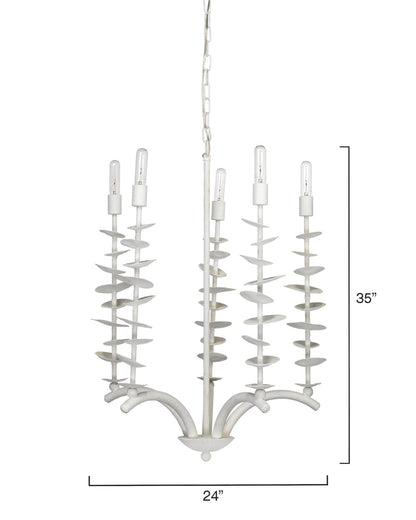 Jamie Young Petals Chandelier 5PETA-CHWH