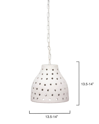 Jamie Young Porous Pendant 5PORO-LGWH