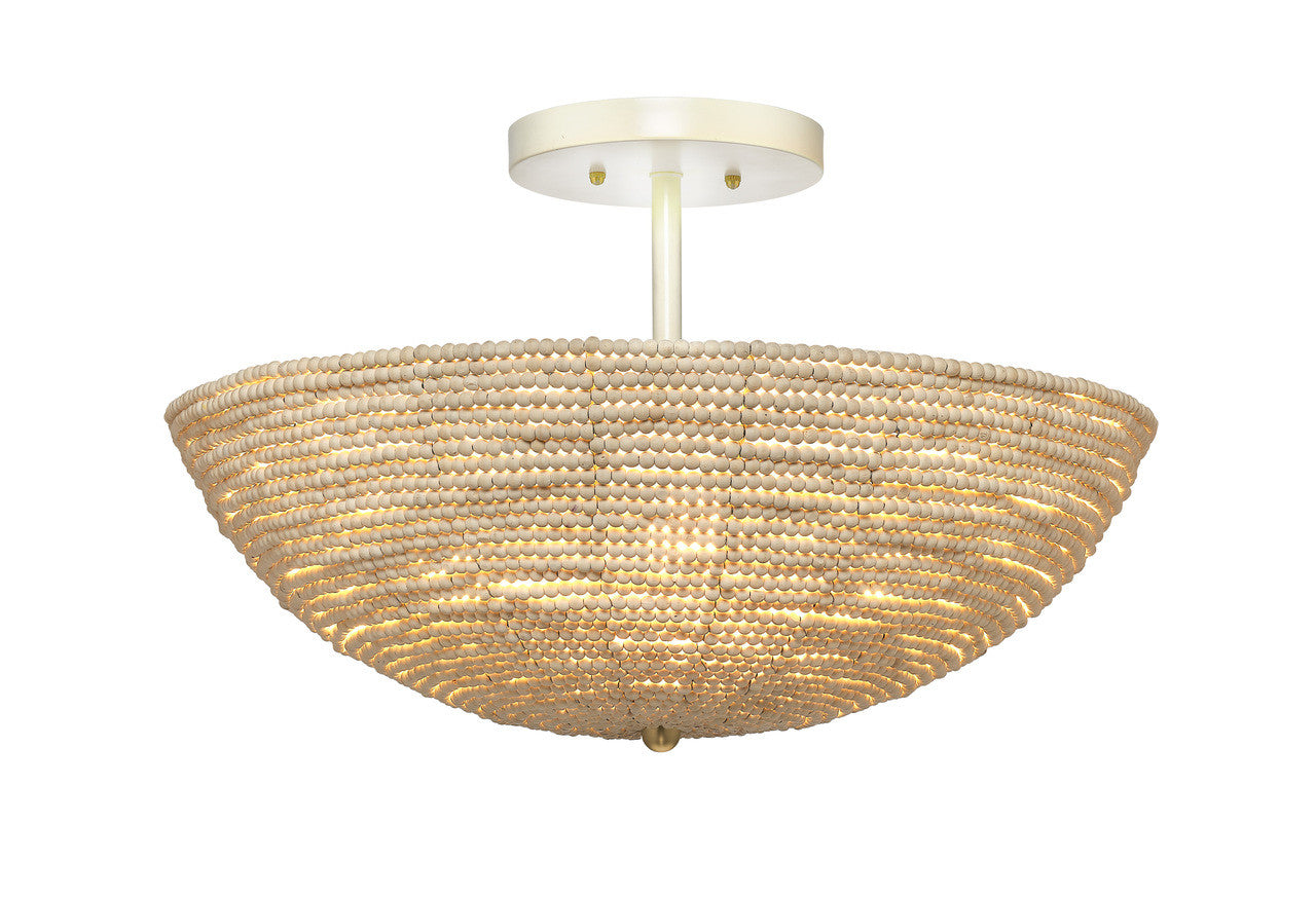 Jamie Young  Tsunami Semi Flush Mount 5TSUN-FMNA