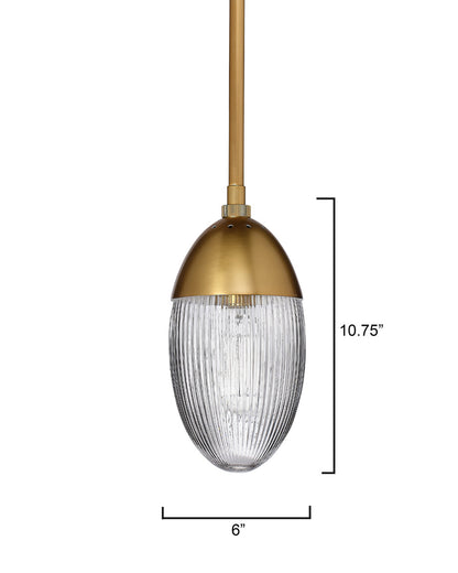 Jamie Young Whitworth Pendant SM 5WHIT-SMAB