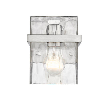 Z-Lite Bennington 1 Light Wall Sconce in Brushed Nickel 1938-1S-BN