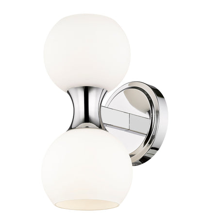 Z-Lite Artemis 2 Light Wall Sconce in Chrome 494-2S-CH