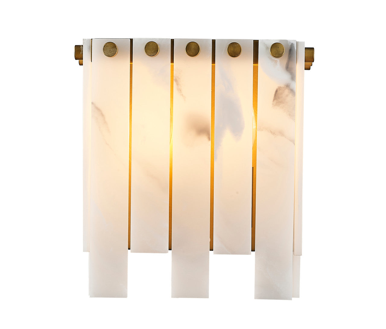 Z-Lite Viviana 2 Light Wall Sconce in Rubbed Brass 345-2S-RB