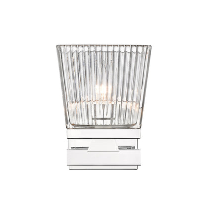 Z-Lite Astor 1 Light Wall Sconce in Chrome 1936-1S-CH