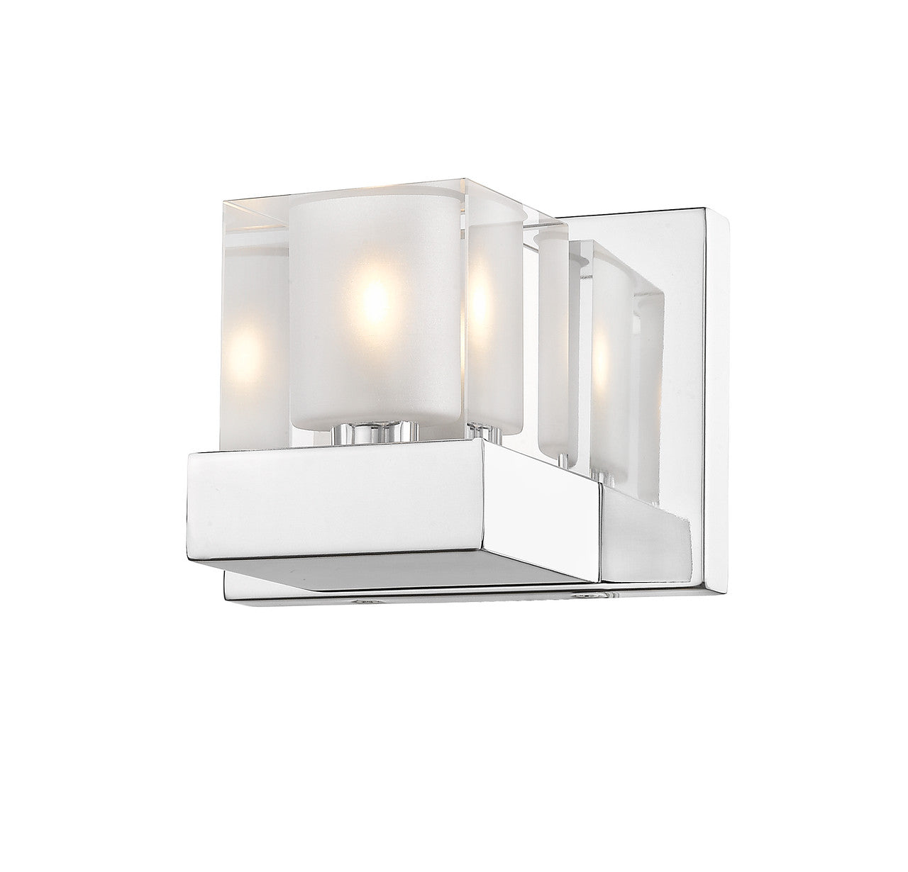 Z-Lite Fallon 1 Light Wall Sconce in Chrome 467-1S-CH-LED