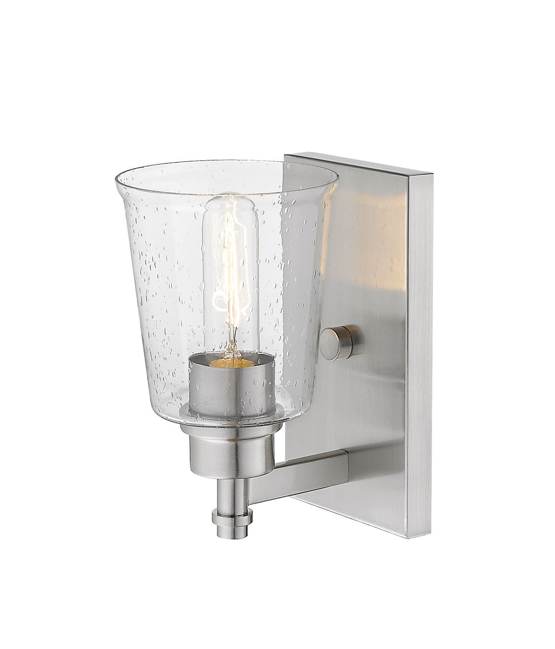 Z-Lite Bohin 1 Light Wall Sconce in Brushed Nickel  464-1S-BN