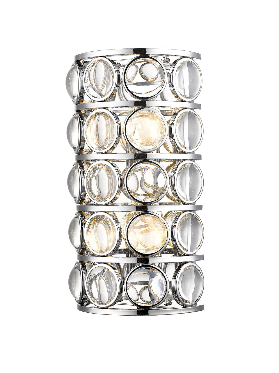 Z-Lite Eternity 4 Light Wall Sconce in Chrome 4004-4S-CH