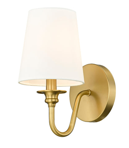 Z-Lite Gianna 1 Light Wall Sconce in Modern Gold 7509-1S-MGLD