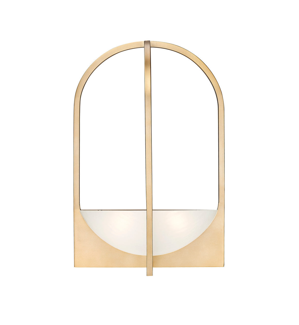 Z-Lite Devon 2 Light Wall Sconce in Modern Gold 1947-2S-MGLD