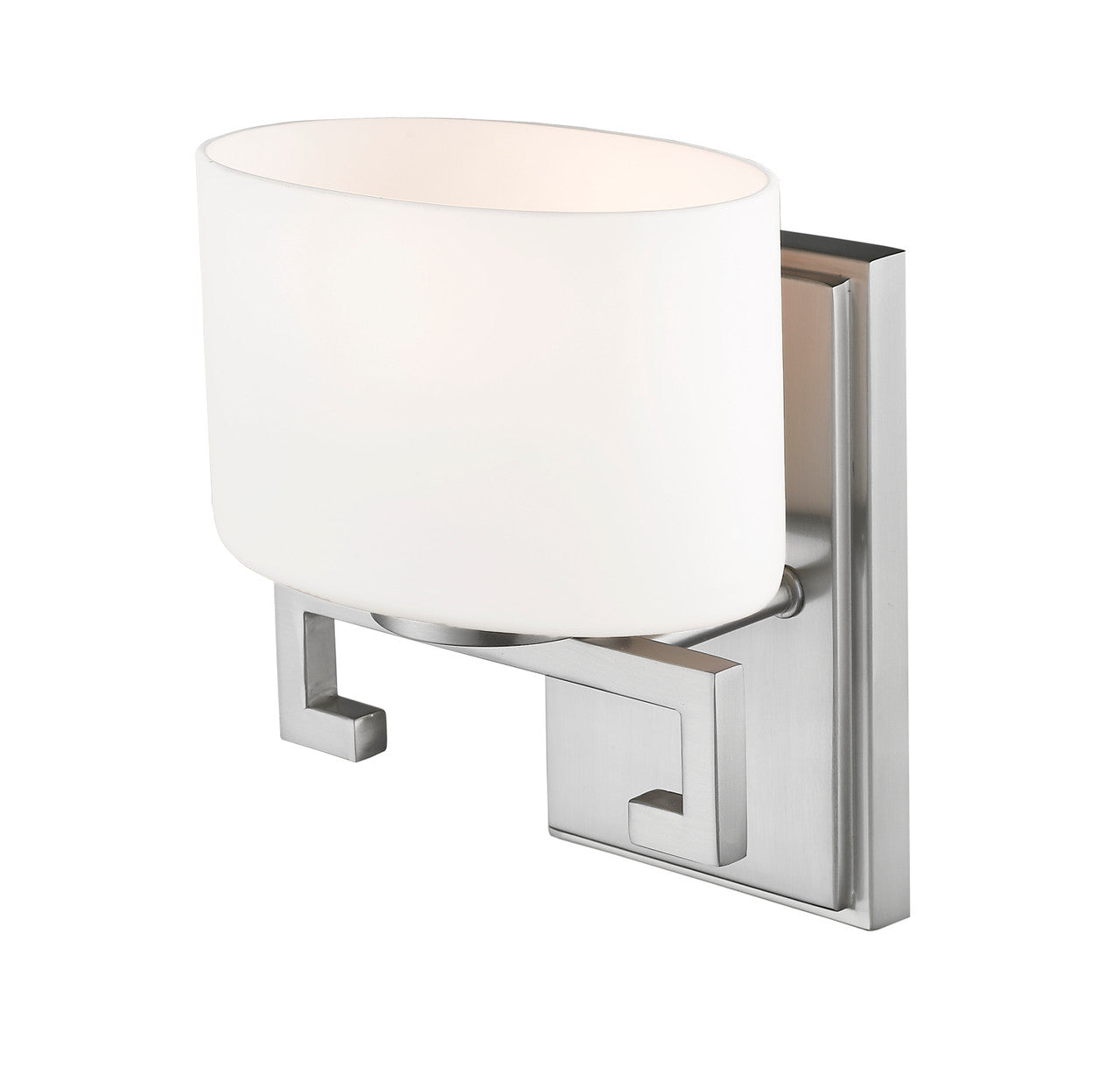 Z-Lite Privet 1 Light Vanity in Brushed Nickel 335-1S-BN-LED