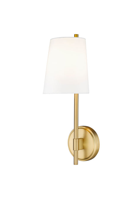 Z-Lite Winward 1 Light Wall Sconce in Olde Brass 816-1S-OBR