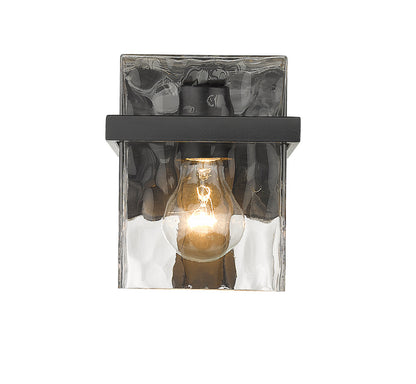 Z-Lite Bennington 1 Light Wall Sconce in Matte Black 1938-1S-MB