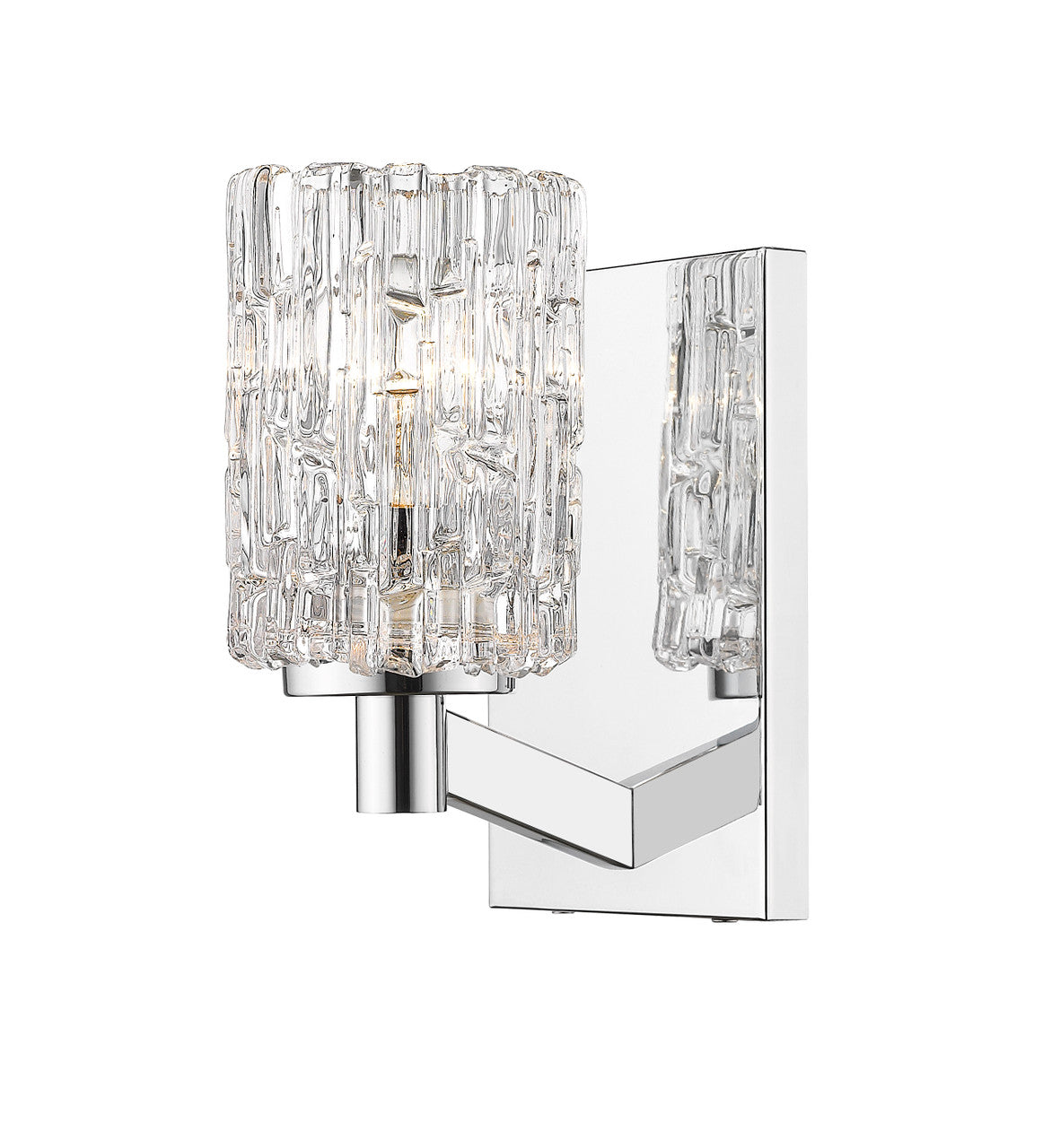 Z-Lite Aubrey 1 Light Wall Sconce in Chrome 1931-1S-CH