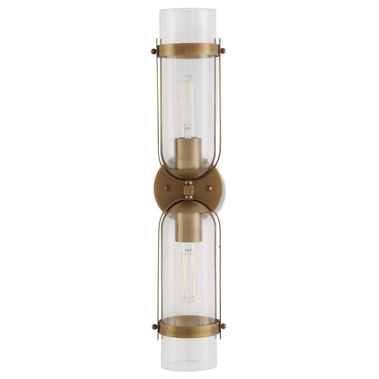 Currey & Co. Bonardi Brass Wall Sconce 5800-0027