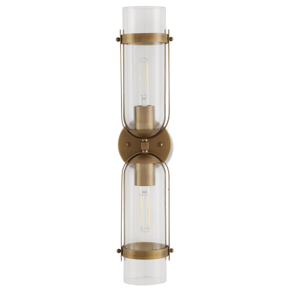 Currey & Co. Bonardi Brass Wall Sconce 5800-0027