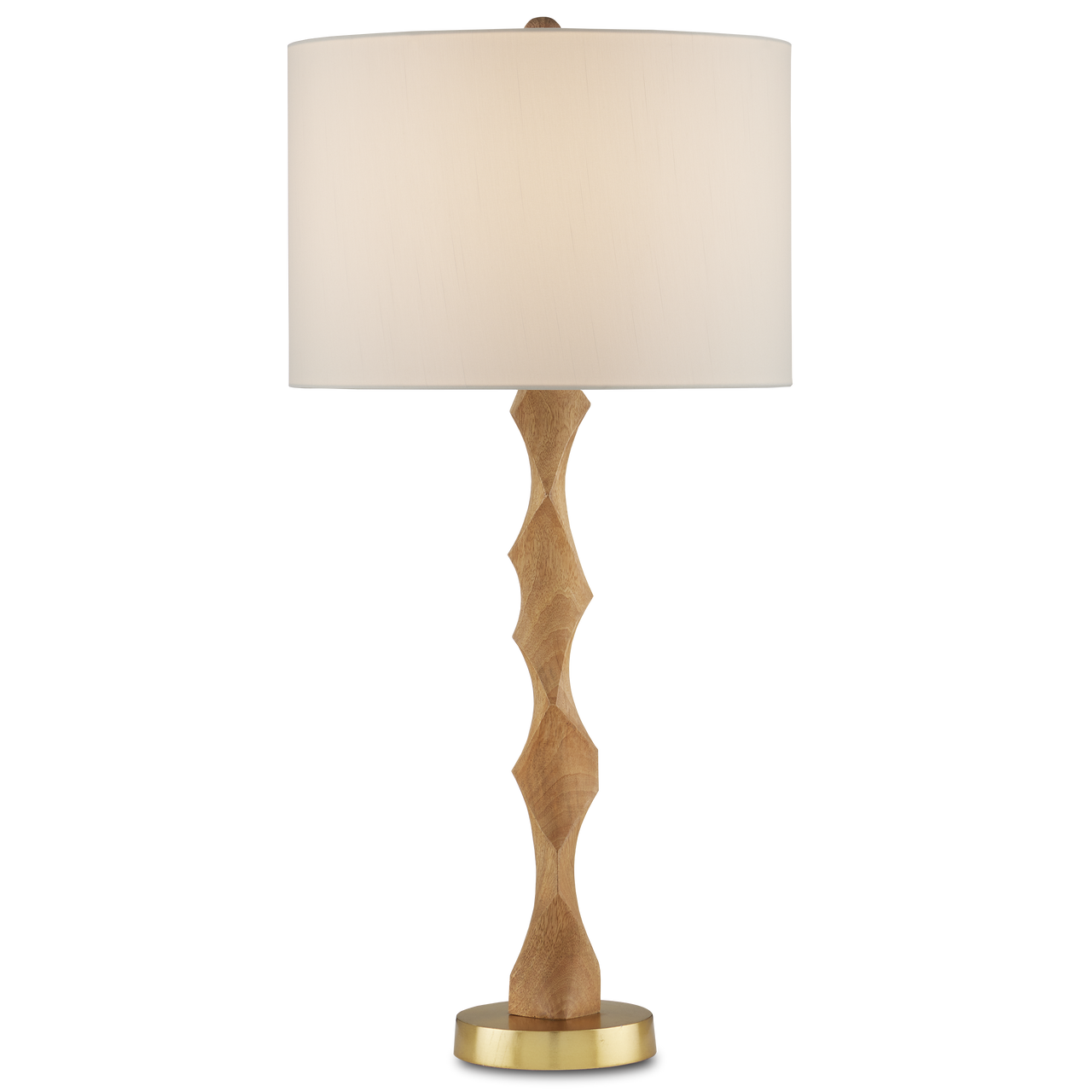 Currey & Co. 32.75" Sunbird Wood Table Lamp 6000-0894