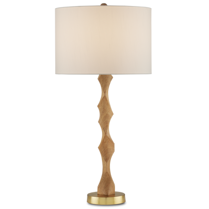 Currey & Co. 32.75" Sunbird Wood Table Lamp 6000-0894