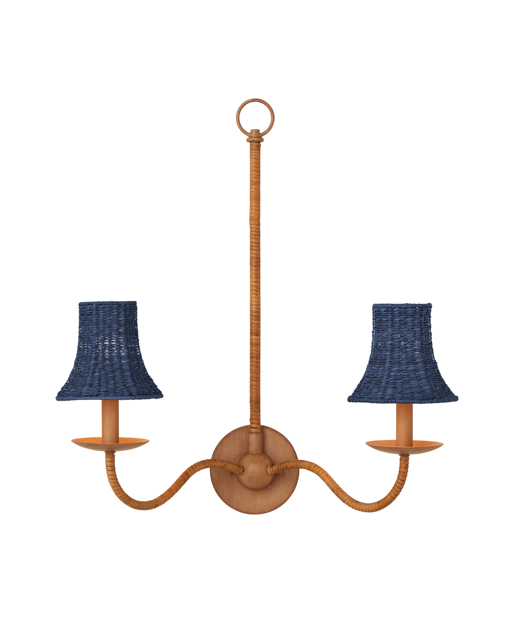 Currey & Co. Bell Indigo Chandelier Shade 0900-0041