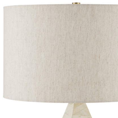 Currey & Co. Elysium White Table Lamp 6000-0866