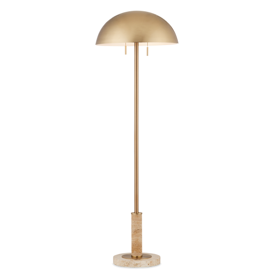 Currey & Co. 58.5" Miles 2-Light Floor Lamp 8000-0151