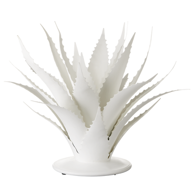 Currey & Co. Agave White Objet 1200-0778