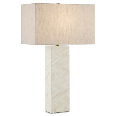 Currey & Co. Elegy White Table Lamp 6000-0867