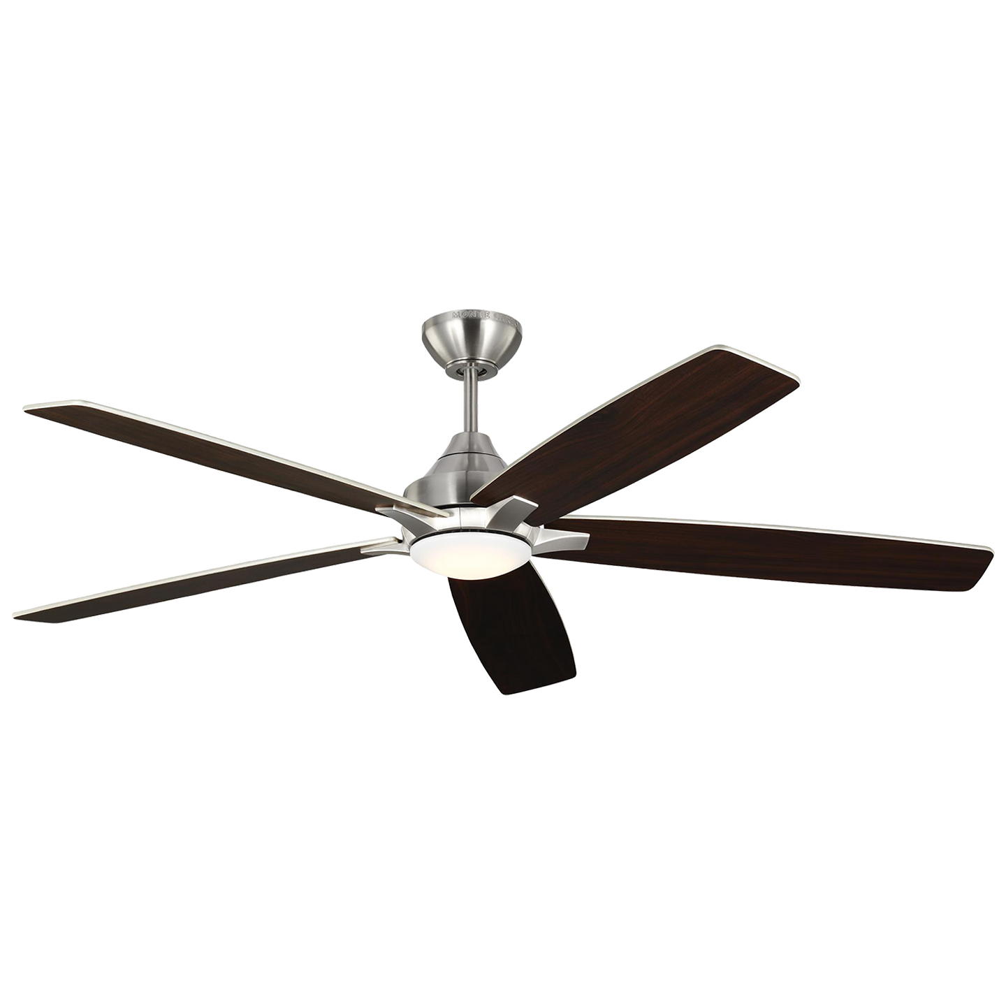 Generation Lighting  Fans Lowden 60" Ceiling Fan in Brushed Steel 5LWDSM60BSD