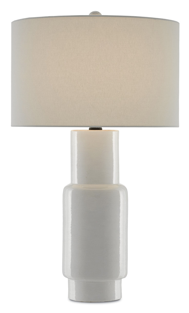 Currey & Co. Janeen White Table Lamp 6000-0300