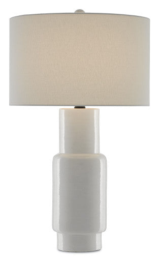 Currey & Co. Janeen White Table Lamp 6000-0300