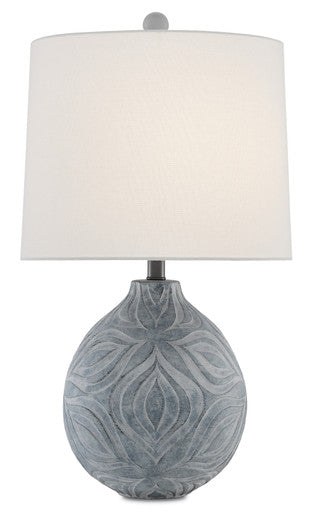 Currey & Co. Hadi Gray Table Lamp 6000-0380