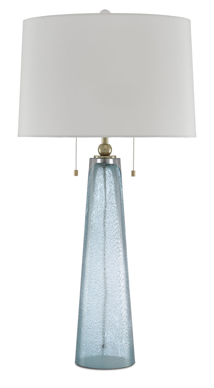 Currey & Co. Looke Blue Table Lamp 6000-0498