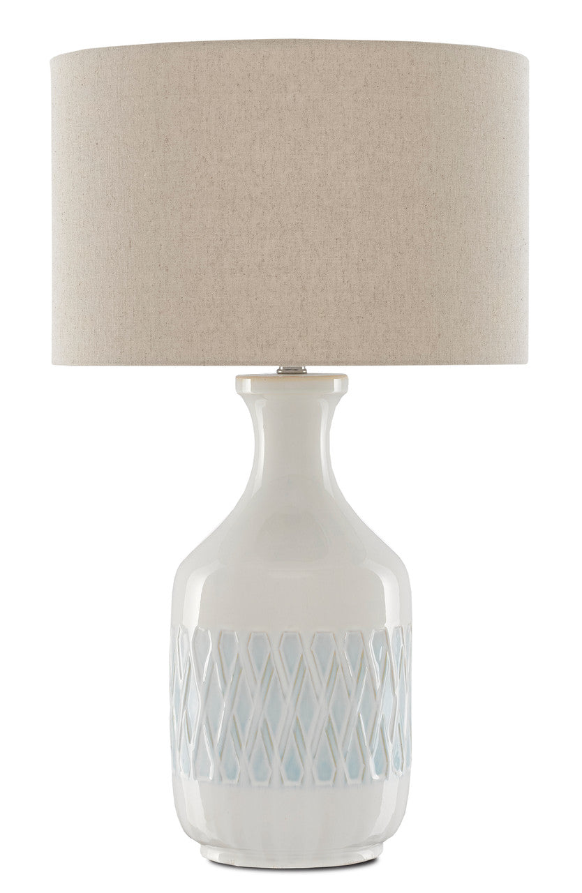 Currey & Co. Samba White Table Lamp 6000-0516