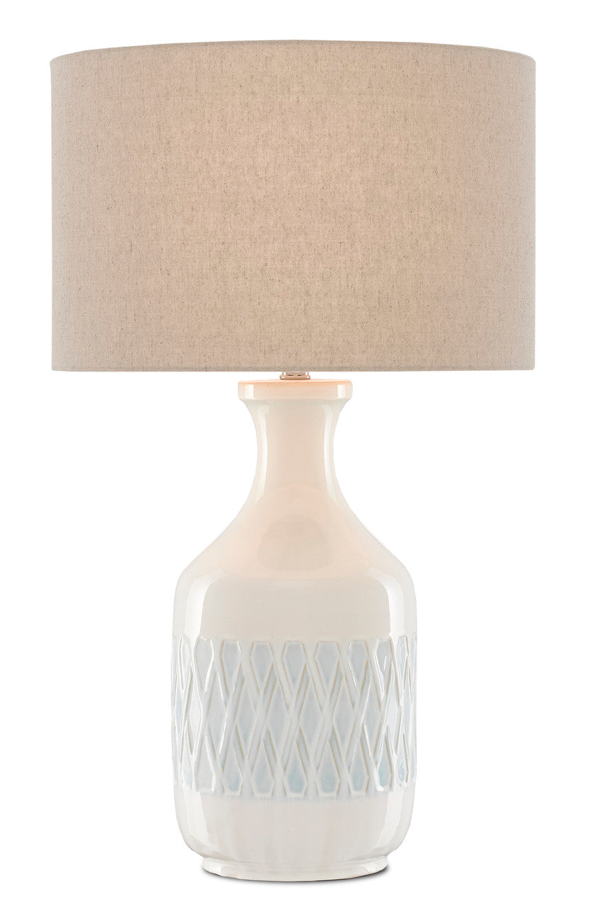 Currey & Co. Samba White Table Lamp 6000-0516