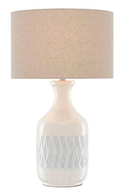 Currey & Co. Samba White Table Lamp 6000-0516