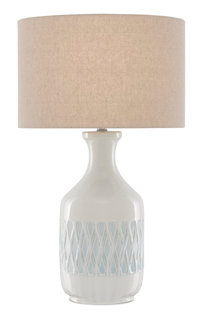 Currey & Co. Samba White Table Lamp 6000-0516