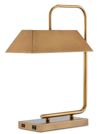 Currey & Co. Hoxton Brass Table Lamp 6000-0565