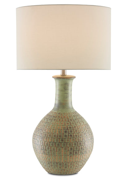 Currey & Co. Loro Green Table Lamp 6000-0611