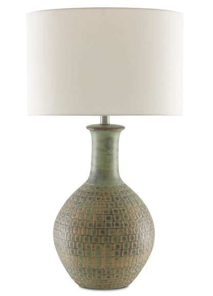 Currey & Co. Loro Green Table Lamp 6000-0611