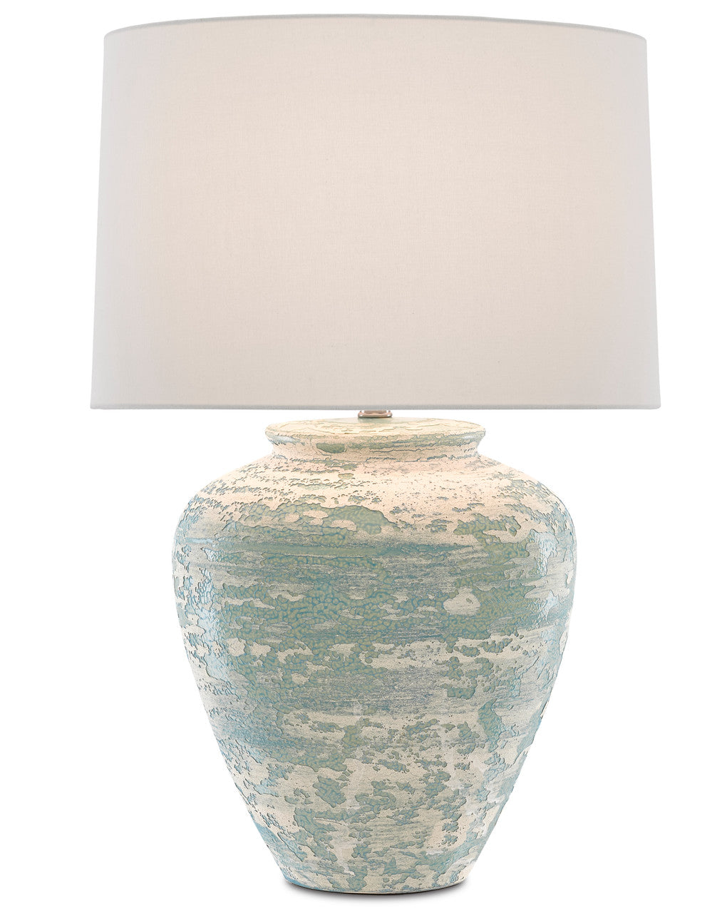 Currey & Co. Mimi Aqua Table Lamp 6000-0617