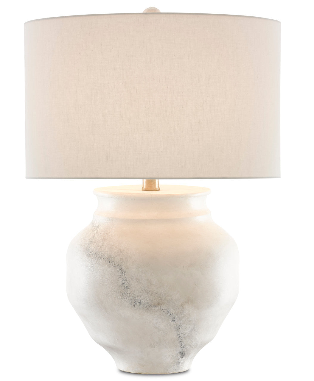 Currey & Co. Kalossi White Table Lamp 6000-0623